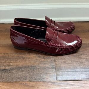 Zara Patent Leather Loafers 38